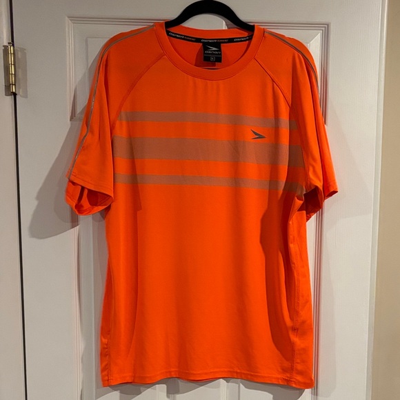 Osaga Running Athletic Mens Orange T-Shirt size XL - Picture 1 of 6